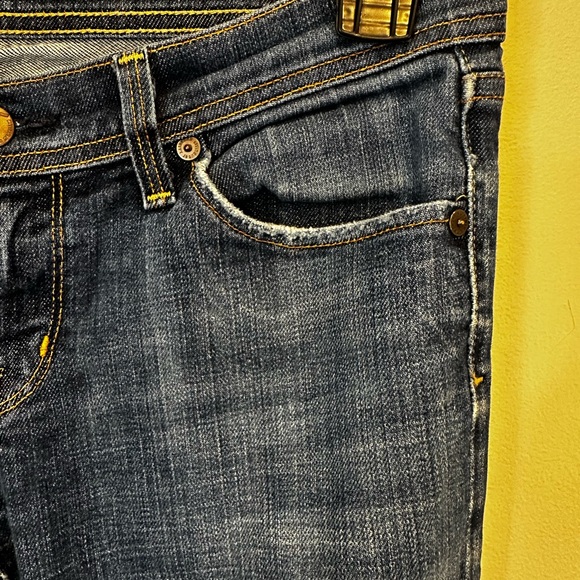 Citizens Of Humanity Low Waist Flare Jeans Size 29 COH Womens Y2K Made in USA - Picture 2 of 16